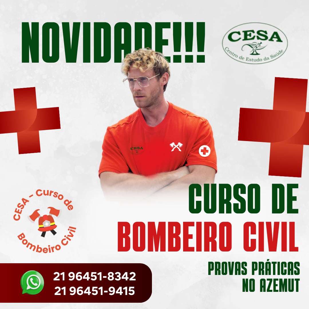 Curso de bombeiro civil do CESA Itaipu em Niterói