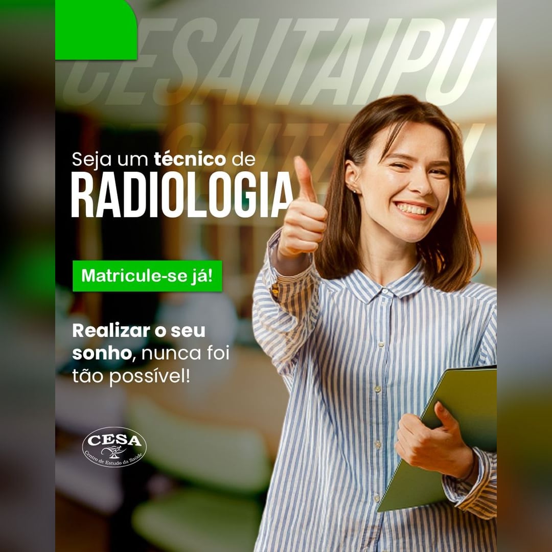 Curso técnico em radiologia do CESA Itaipu em Niterói
